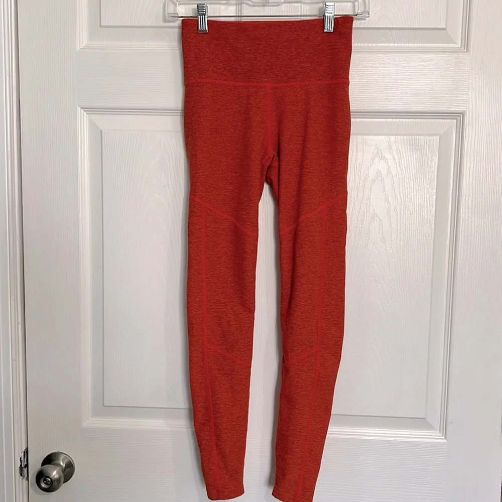 Joy Lab Women’s orange heathered leggings size XS